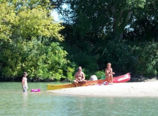  Canoa en el PETit Ródano 